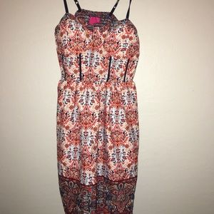 Short, spaghetti strap dress